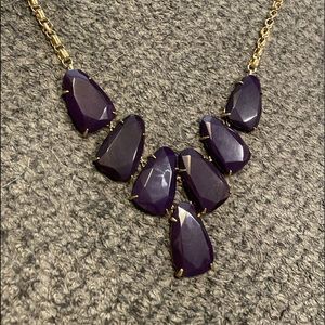 COPY - Dark purple Kendra Scott necklace
